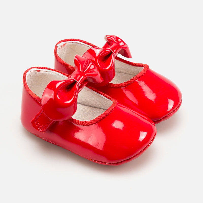 Baby Girls Patent Mary Jane shoes by Mayoral – Red, Pink or White ...